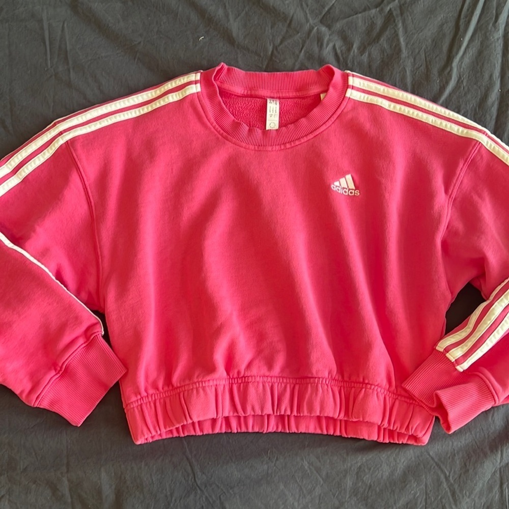 NEW Adidas Cropped Sweater